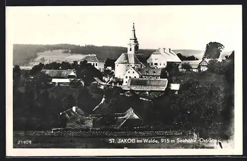 AK St. Jakob im Walde, Panorama