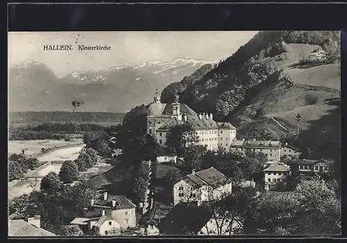 AK Hallein, Teilansicht mit Klosterkirche