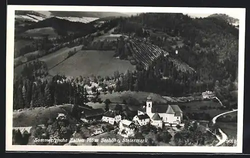 AK Ratten /Steiermark, Ortsansicht im Sonnenschein