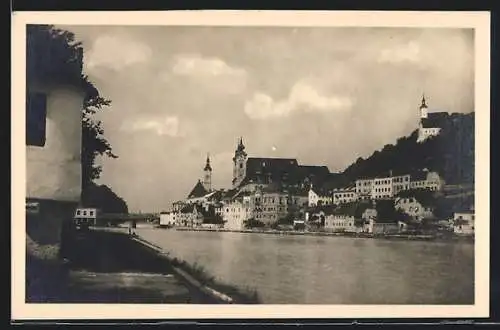 AK Steyr a. /Enns, Partie an der Enns