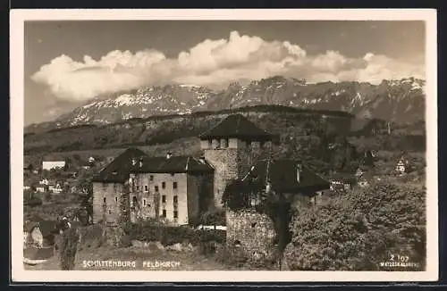 AK Feldkirch, Schattenburg und Umgebung