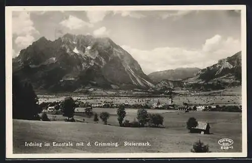 AK Irdning im Ennstal, Ortsansicht mit Grimming