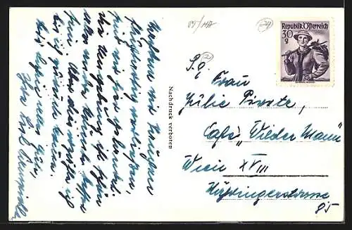 AK Friedberg am Wechsel, Pension Kaltenbrunner