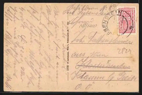 AK Seebenstein, Blick auf den Ort