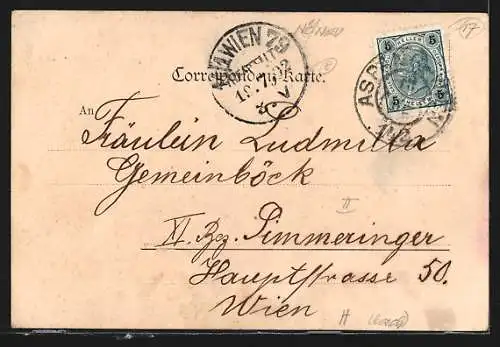 AK Seebenstein, Teilansicht mit Kirche