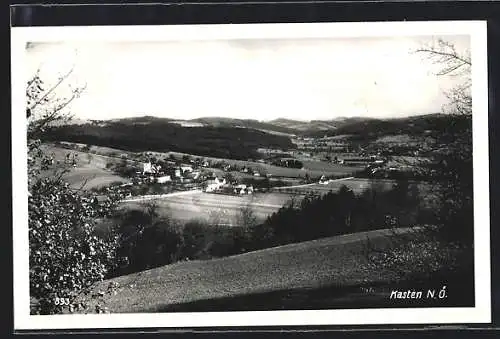 AK Kasten /N.-Ö., Gesamtansicht aus der Ferne