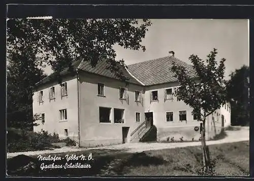 AK Neuhofen / Ybbs, Gasthaus Scheiblauer