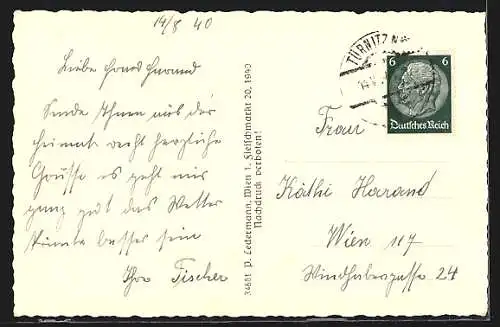 AK Türnitz /N.-Do., Gesamtansicht mit Eibel