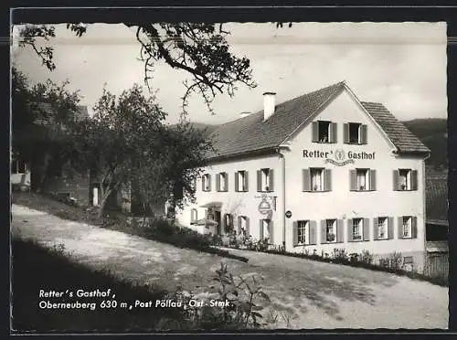 AK Pöllauberg, Oberneuberg, Retter`s Gasthof
