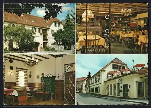 AK Vorau /Stmk., Pension-Café Zum goldenen Kreuz, Inh. Ilse Albrechtsberger