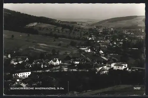 AK Innermanzing /N.-Oe., Teilansicht mit Strassenpartien