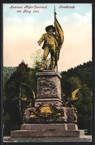 AK Innsbruck, Andreas Hofer-Denkmal am Berg Isel