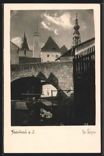 AK Braunau a. Inn, Partie am Kanal