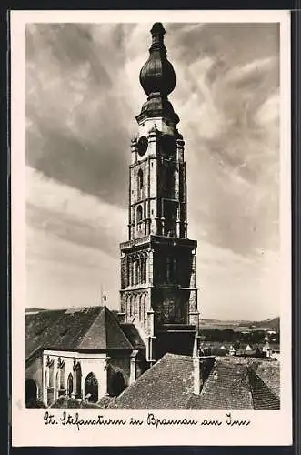 AK Braunau am Inn, St. Stefansturm
