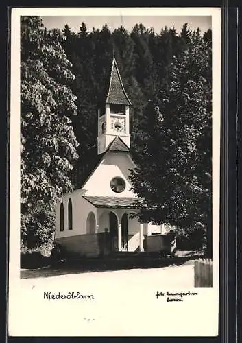 AK Öblarn, Ansicht der Kirche Niederöblarn