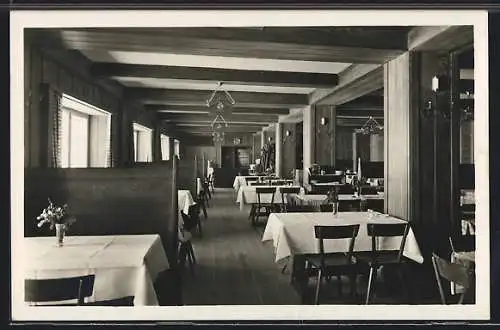 AK Hotel Schneefernerhaus, Inneres der Berghütte auf der Zugspitze