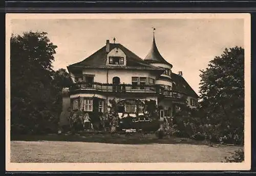 AK Feldafing am Starnberger See, Gebäudeansicht
