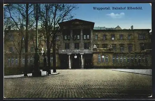 AK Wuppertal, Bahnhof Elberfeld