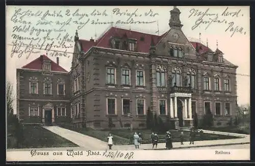 AK Wald /Rhld., Rathaus