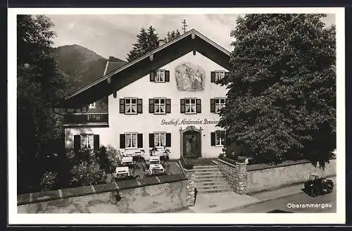 AK Oberammergau, Gasthof & Pension Ambronia