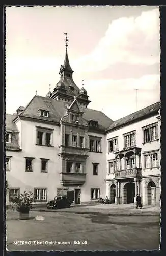 AK Meerholz bei Gelnhausen, Schloss