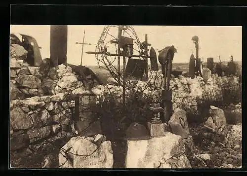 AK Redipuglia, Cimitero di Guerra, Kriegsgrab