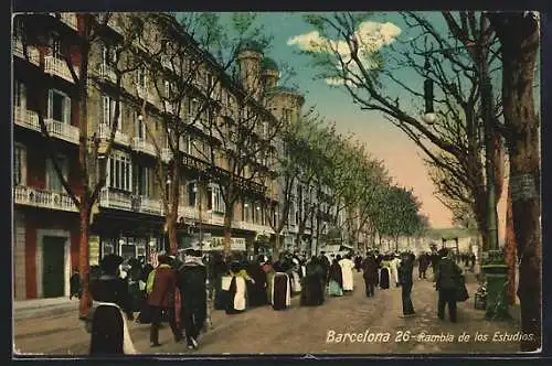 AK Barcelona, Rambla de los Estudios