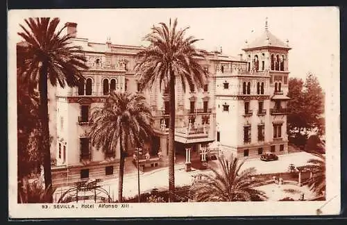 AK Sevilla, Hotel Alfonso XIII
