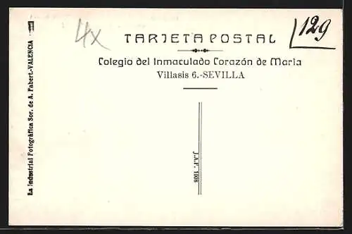 AK Sevilla, Colegio del Inmaculado Corazón de Maria
