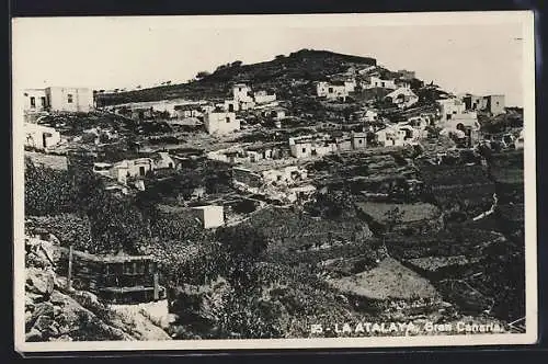 AK La Atalaya /Gran Canaria, Ortsansicht