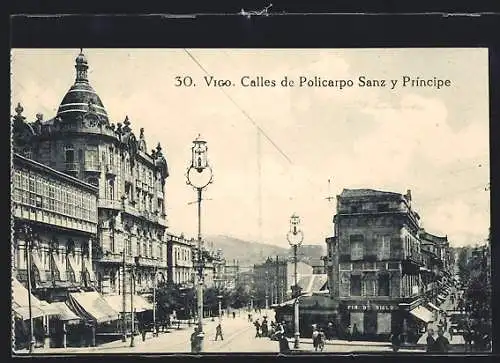AK Vigo, Calles de Policarpo Sanz y Principe