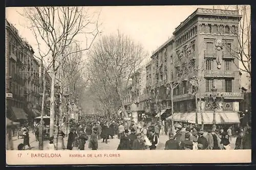 AK Barcelona, Rambla de las Flores