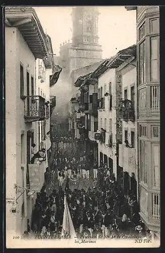 AK Fuenterrabia, Procession de Na Sa de Guadalupe, los Marinos