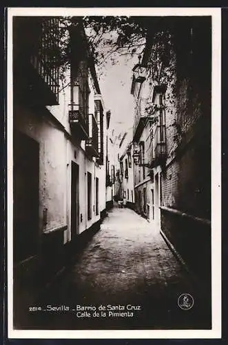 AK Sevilla, Barrio de Santa Cruz - Calle de la Pimienta