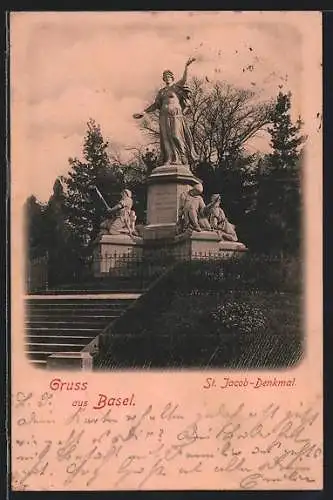 AK Basel, Das St. Jacob-Denkmal