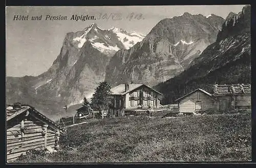 AK Grindelwald, Hôtel und Pension Alpiglen