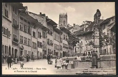 AK Fribourg, Basse Ville et Fontaine de la Charité