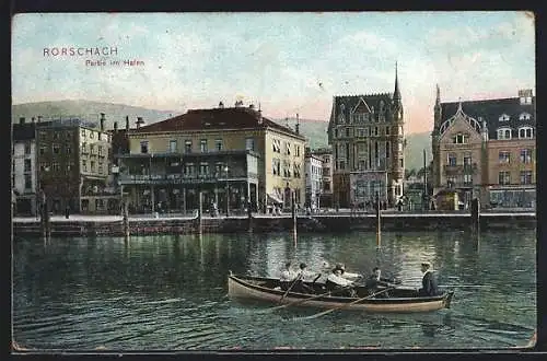 AK Rorschach, Partie am Hafen