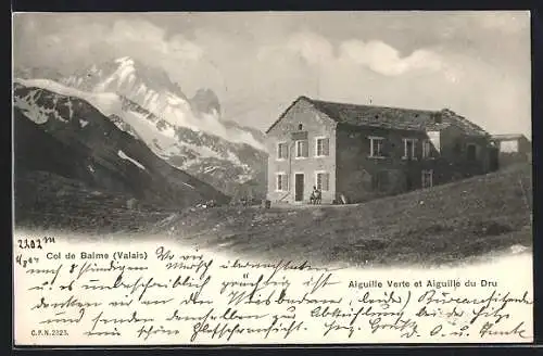 AK Col de Balme, Aiguille Verte et Aiguille du Dru