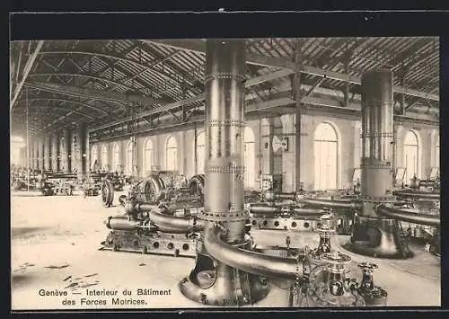 AK Geneve, Interieur du Batiment des Forces Motrices