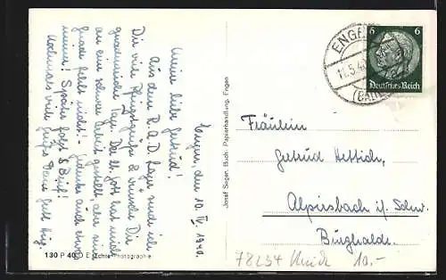 AK Engen, Krankenhaus mit Garten