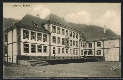 AK Hornberg / Schwarzwald, Schulgebäude