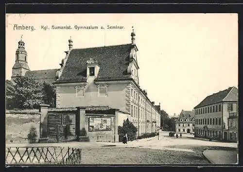 AK Amberg, Kgl. humanist. Gymnasium und Seminar