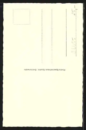 AK Grafenwöhr, Gasthof Waldlust, Innenansicht