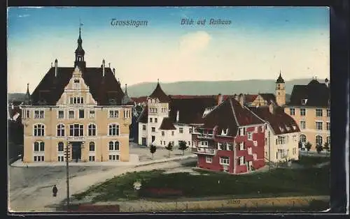 AK Trossingen, Blick auf Rathaus