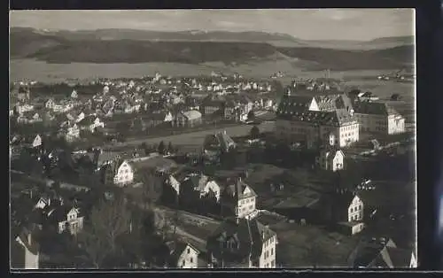 AK Rottweil a. N., Ortsansicht aus der Vogelschau