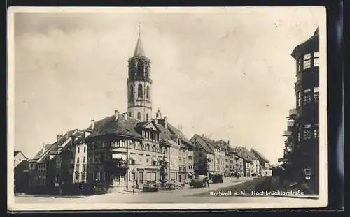 AK Rottweil a. N., In der Hochbrücktorstrasse