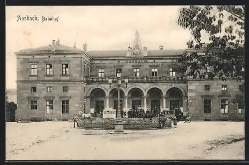 AK Ansbach, Bahnhof