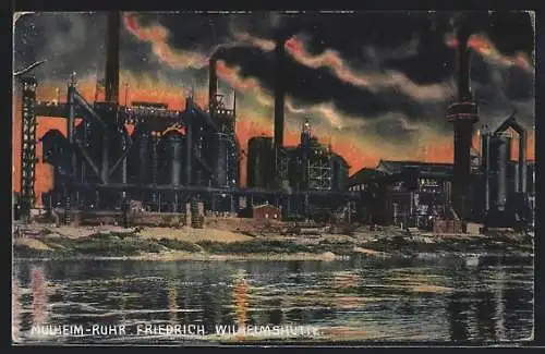 AK Mülheim / Ruhr, Friedrich Wilhelmshütte am Wasser