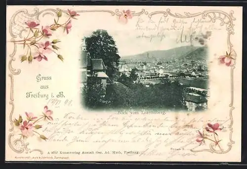 AK Freiburg i. B., Blick vom Lorettoberg